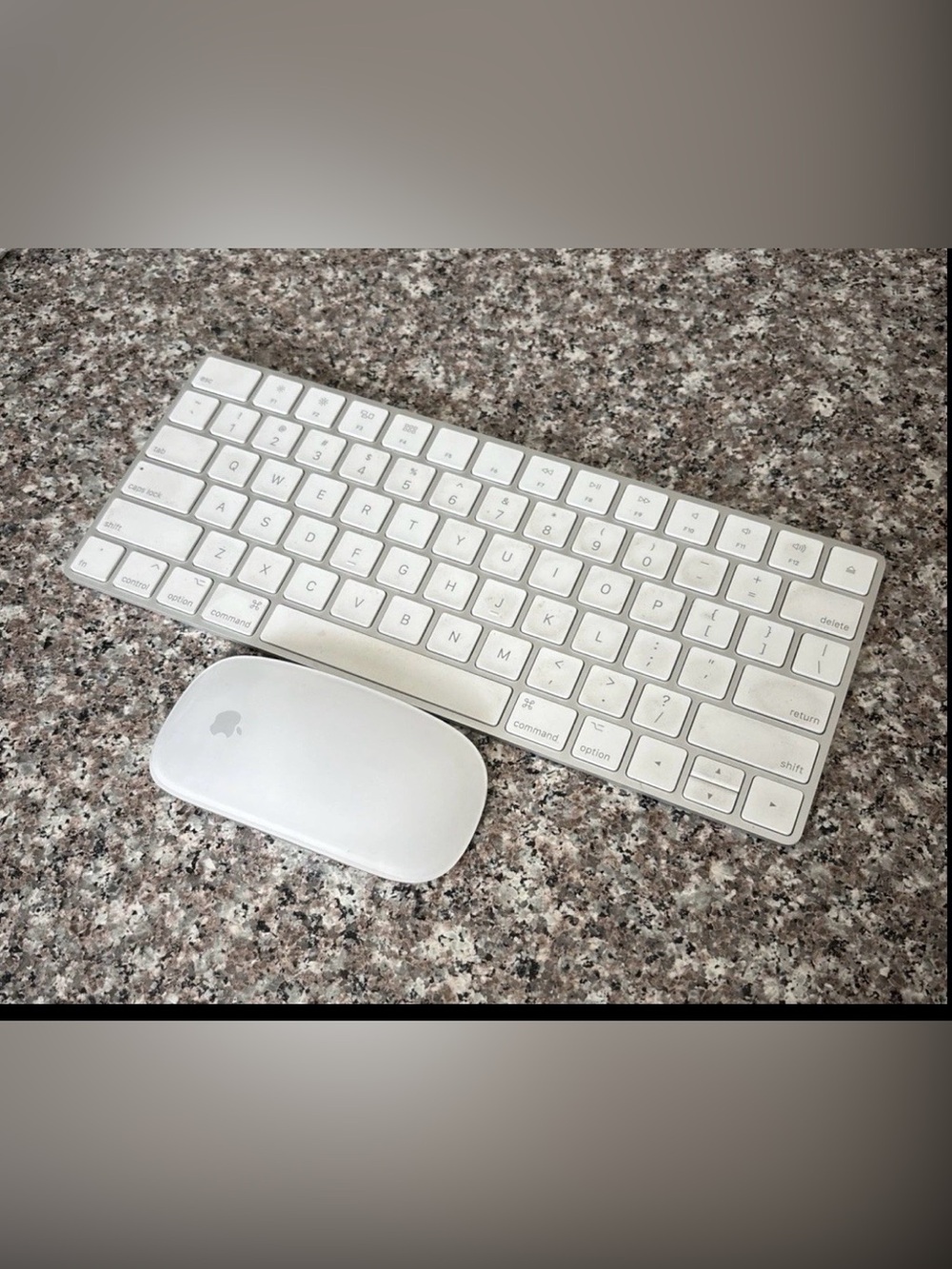 Apple Magic Keyboard A1644 Magic Mouse 2 A1657 Wireless Bluetooth Mac Bundle